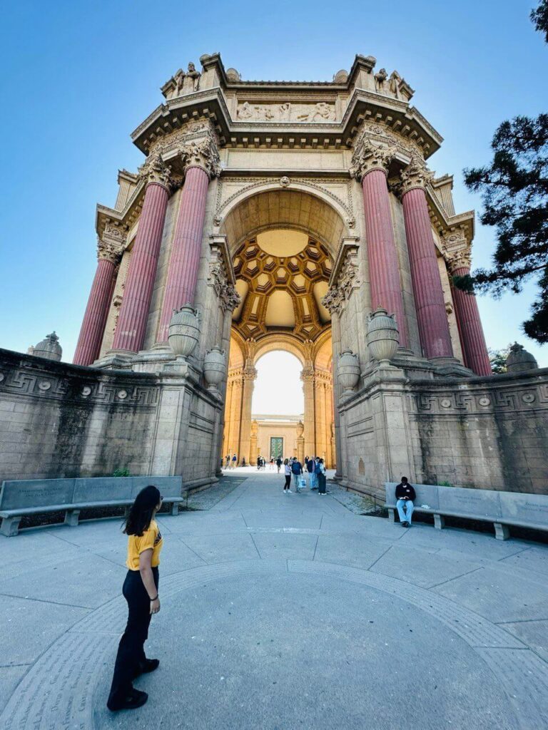 The palace of fine arts