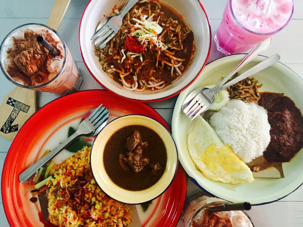 Twin cities - Malay food