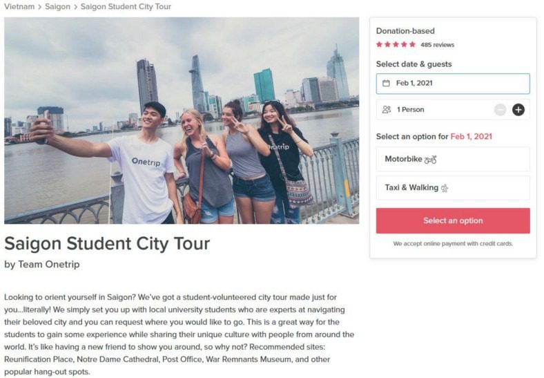 Saigon Student City Tour