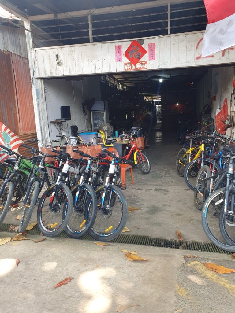 Ubin rental bicycle