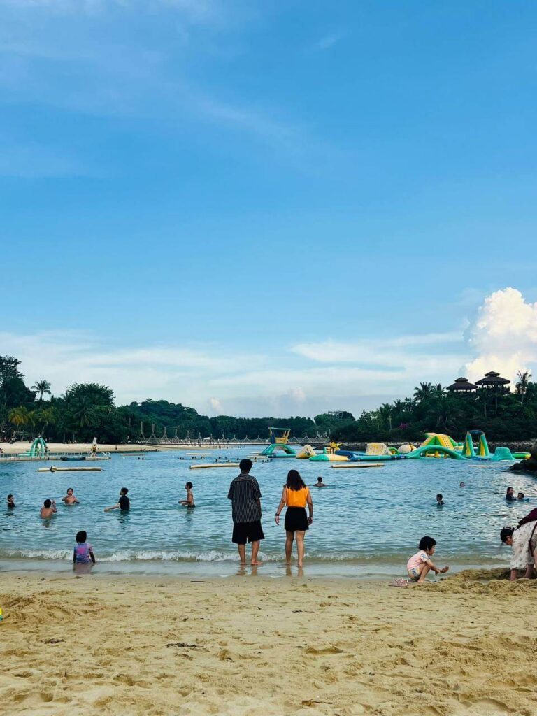 Sentosa ကျွန်း - Siloso beach