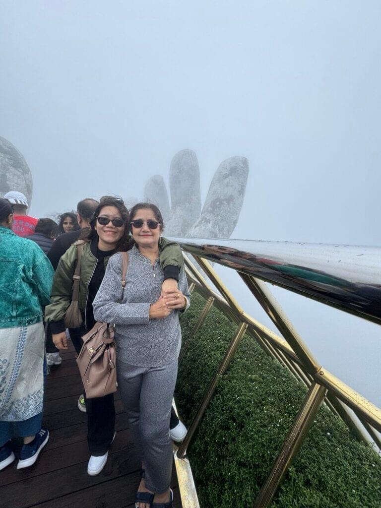 Ba Na Hill trip with mom